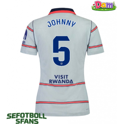 Atletico Madrid Johnny Cardoso #5 Tredje Tröja Kvinnor 2026-27 Kortärmad